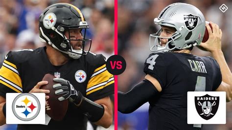 steelers vs raiders today